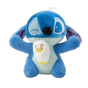 23cm Kawaii Stitch with Baby Duck Plush Toy