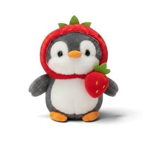 23cm Kawaii Strawberry Penguin Plush Toy