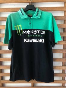 Original Kawasaki x Monster Energy team Eckl polo