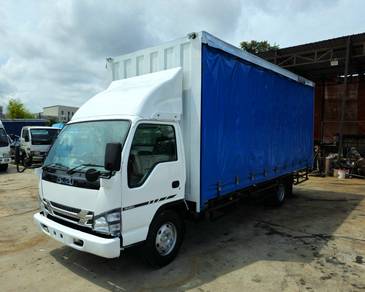 Isuzu Npr71 20Kaki Side Curtain Container Body 6Nu