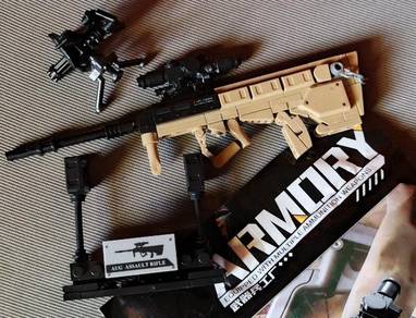 Dy Nano Mini Blocks Steyr AUG Rifle Gun Lego alike