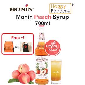 Monin Fruit Series - Peach Syrup 700ml ( 6/Ctn )