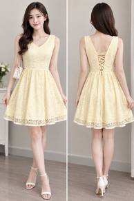 lace dress (padded)