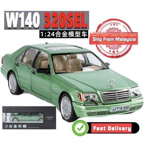 1:24 Scale Mercedes Benz W140 320SEL Alloy Model C