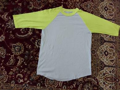 3 quarter plain t shirt 5050 for kids