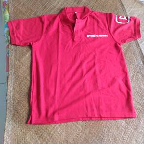 red T-shirt