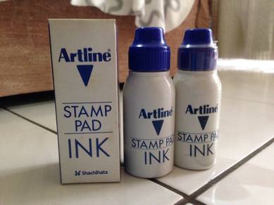 Artline Stamp Pad Ink (Blue) 50ml