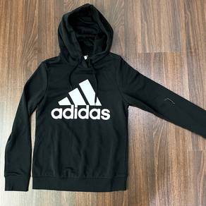 Adidas Essentials Relaxed Logo Hoodie - XS
