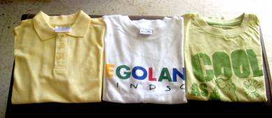 LOT Kids Tee Shirts from UK (Set of 3)