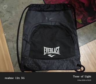 Everlast drawstring bagpack 