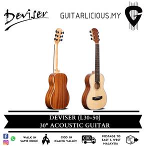 Deviser 30 inch Acoustic Travel Guitar L30-50