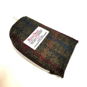 Harris Tweed Mini Coin Purse Handmade Lipstick Bag