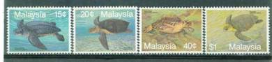 Mint Stamp Marine Life Turtle Malaysia 1990