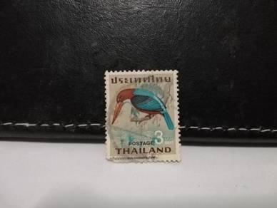 1967 Thailand Stamp Bird Kingfisher