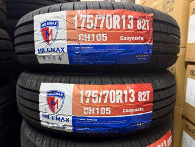 175/70/13 —Tayar baru— Milemax ch105 Tahun26