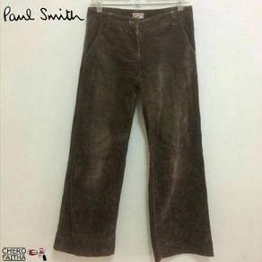 Paul smith pink lady corduroy pants seluar wanita