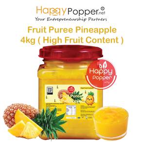 Fruit Puree 4kg Pineapple (6btl/ctn)