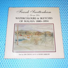Vtg Watercolours & Sketches of Malaya 1880-1894