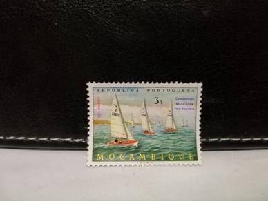 1973 Portugal Mozambique Stamp Sailing