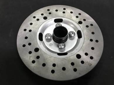 ATV rear brake disc with hub
