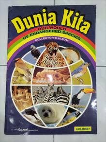 1993 Dunia Kita: Endangered Species Sticker Album