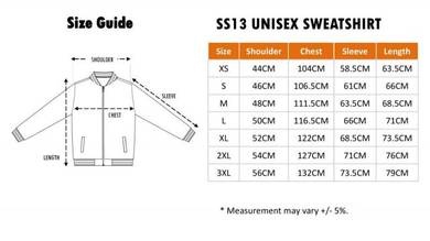 SweatShirt 100% Polyester 240Gsm XS-3XL SH13XX