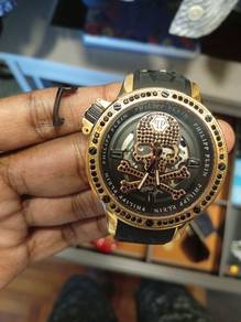 Philip Plein Hyper Sport Skull Rose Gold 