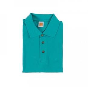 T-shirt Plain Polo Oren Sport Short Sleeve Emerald