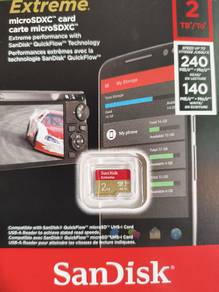 SD Card SanDisk Extreme 2TB Original 
