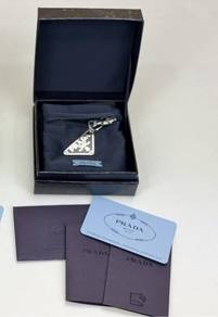 Prada 1JO719 Symbole Pendant Right Earring