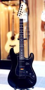 Cate QM-E02 Electric Guitar - Black