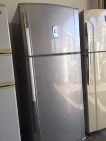 Sharp 2 doors Big Peti Sejuk ice Ais Refrigerator