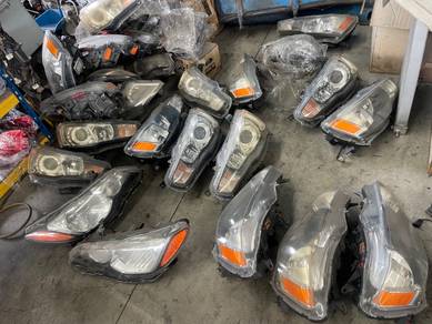 Mitsubishi evo x headlamp hid lancer
