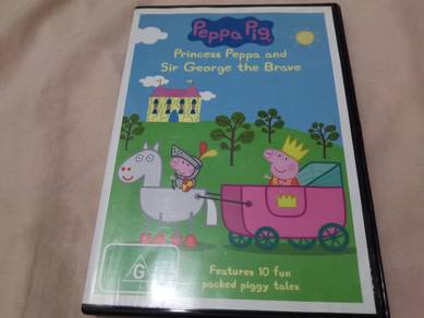 DVD Peppa Pig-Princess Peppa & Sir George TheBrave