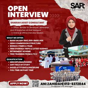 Shariah Asset Consultant Fulltime & Part Time