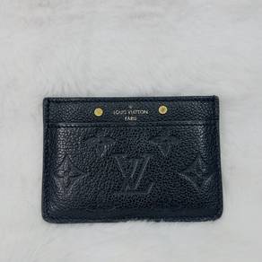 Authentic LV Cardholder Empreinte Black