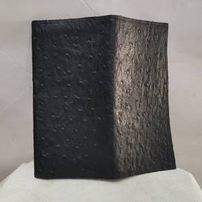 Ostrich Leather long wallet