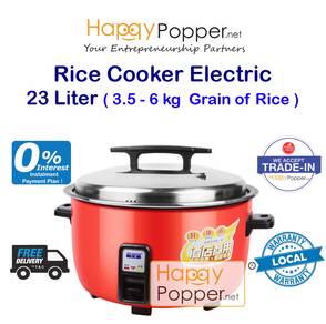 Commercial Rice cooker periuk nasi 23L liter NEW