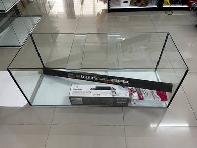 New Aquarium Fish Tank 4ft+Solar Booster+Filter