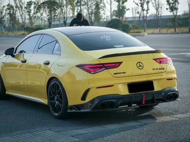Mercedes W118 CLA45 AMG Diffuser Rear Lip Carbon