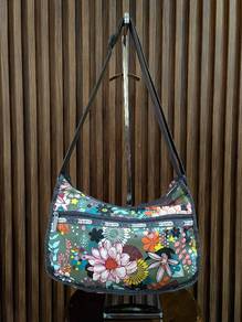 LeSportsac Classic Hobo Floral Print Shoulder Bag
