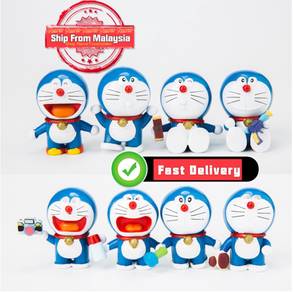 8pcs/set Anime Doraemon Figurines 5.5cm PVC Figure