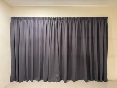 RENEOS Premium Grey Blackout Curtain