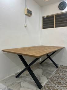 Dining Table 1.8m Solid Wood Heavy Duty