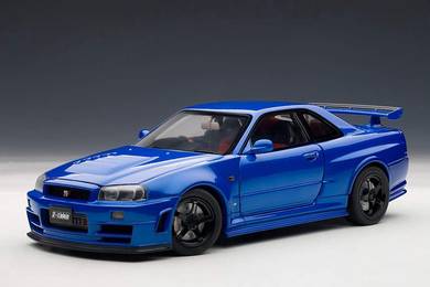 1:18 Autoart GTR R34 Bayside Blue