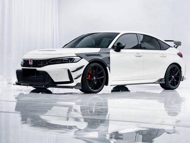 Honda FL5 Type R Side Skirt Lip C Design Carbon