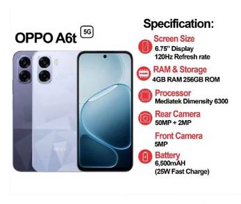 oppo a6t 5g 