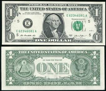 Us 1 dollar usa 2013 p new richmond va e unc