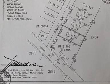 Residential Land in Sungai Buloh, SGR