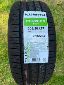 Tayar baru kumho 205/50/17 tahun 25